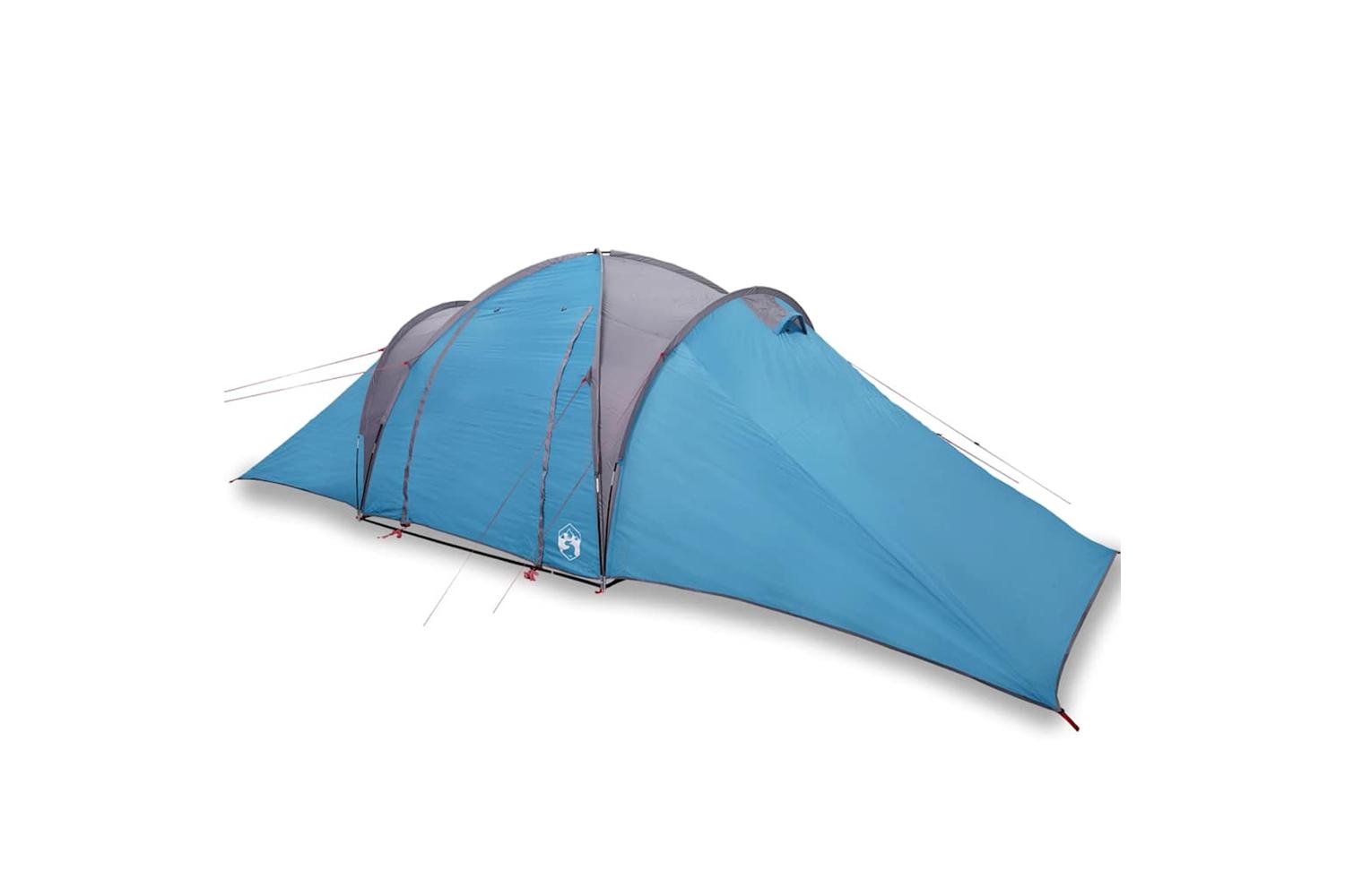 Vidaxl Family Tent Tunnel 6-person Green Waterproof