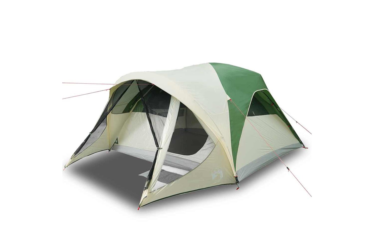 Vidaxl Car Tent Grey And Orange Waterproof