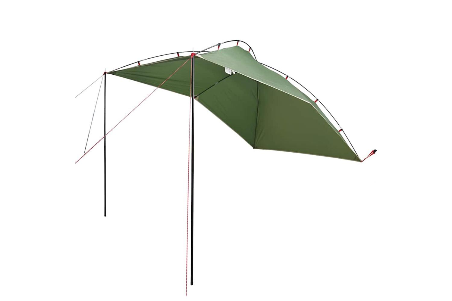 Vidaxl Car Tent Green Waterproof