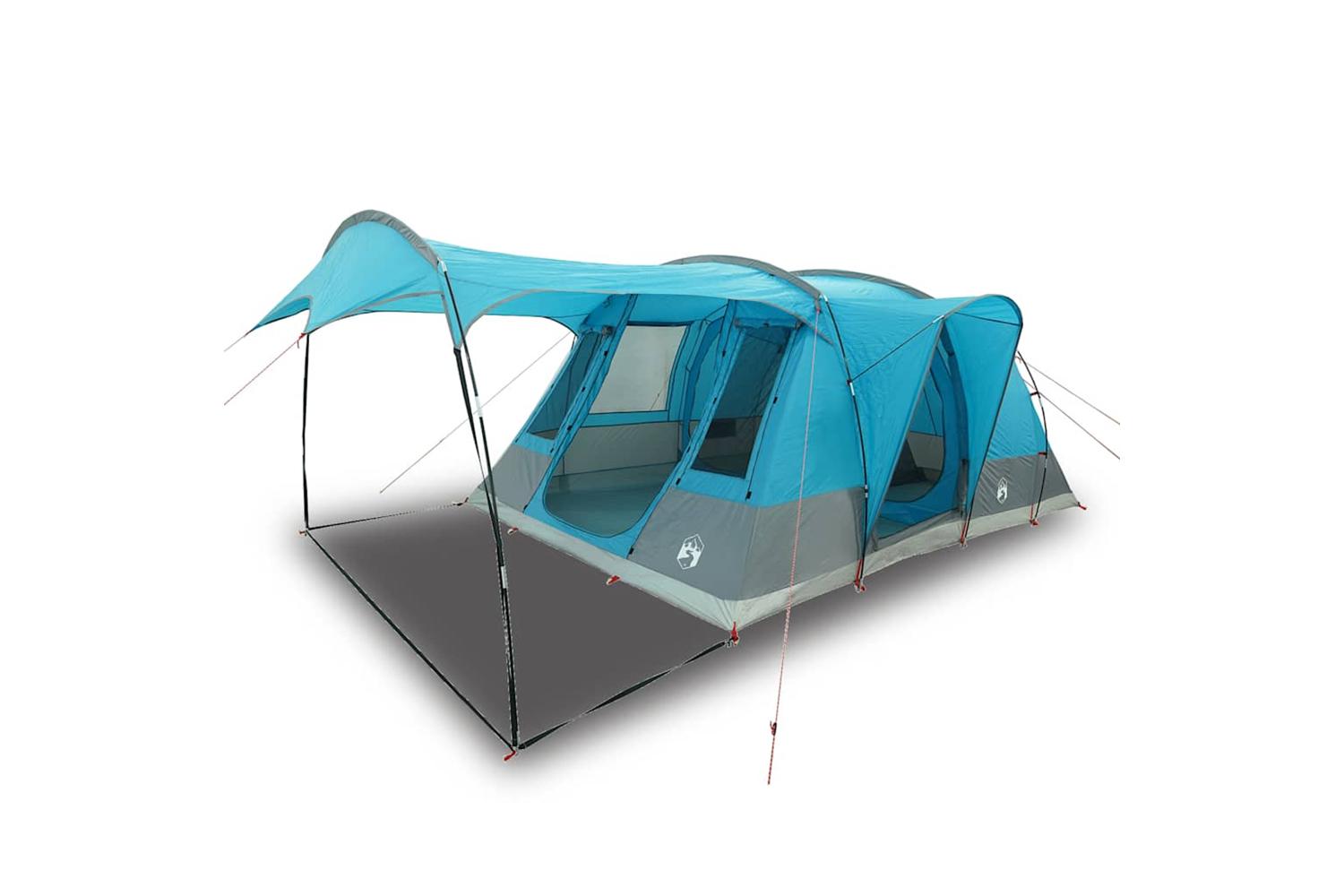 Vidaxl Camping Tent Tunnel 5-person Blue Waterproof