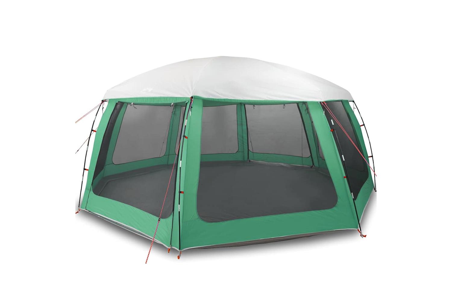 Vidaxl Pool Tent With Removable Fly & Mesh Walls Sea Green 690x690 Cm
