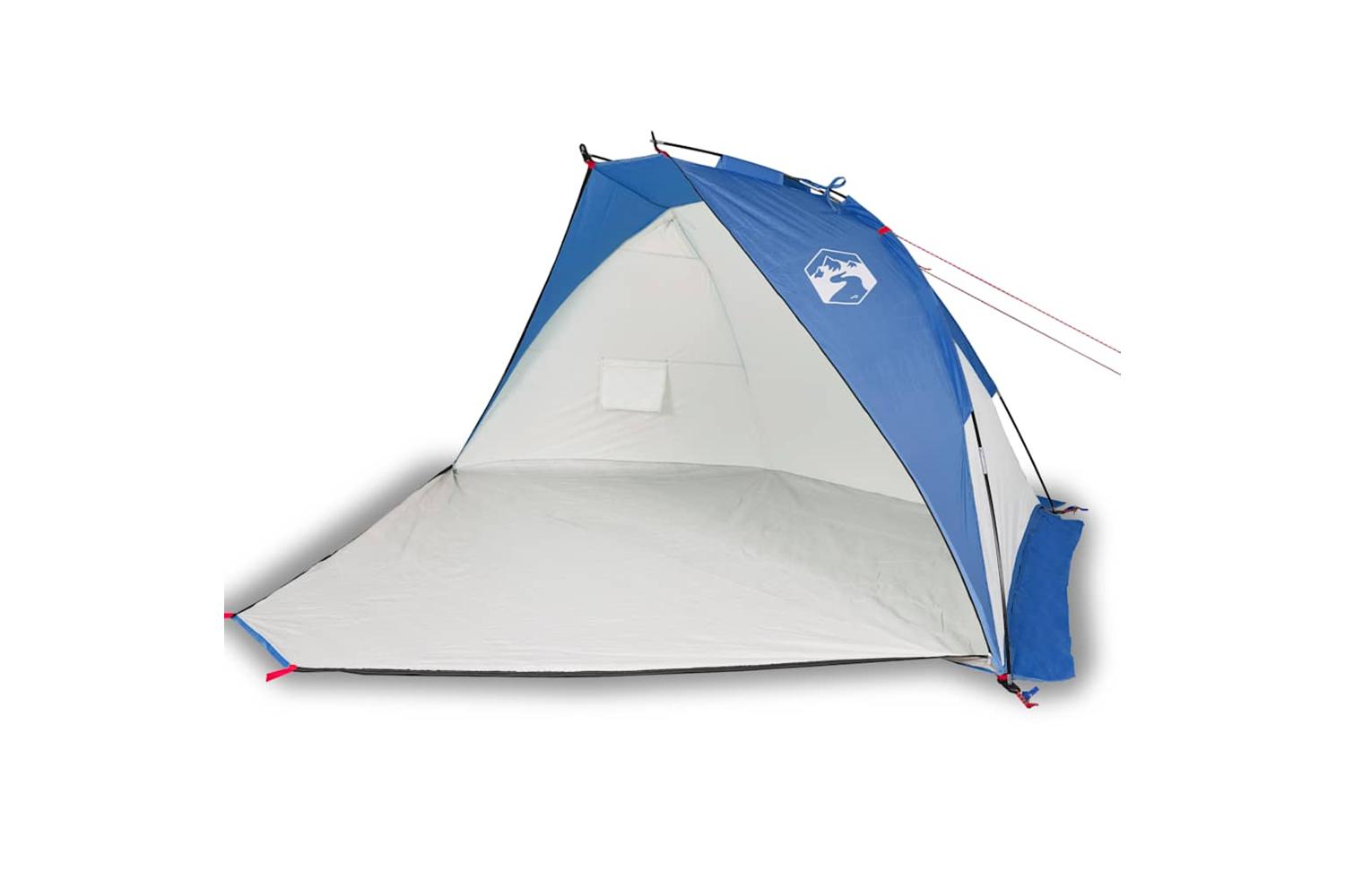 Vidaxl Beach Tent Azure Blue 268x223x125 Cm 185t Polyester