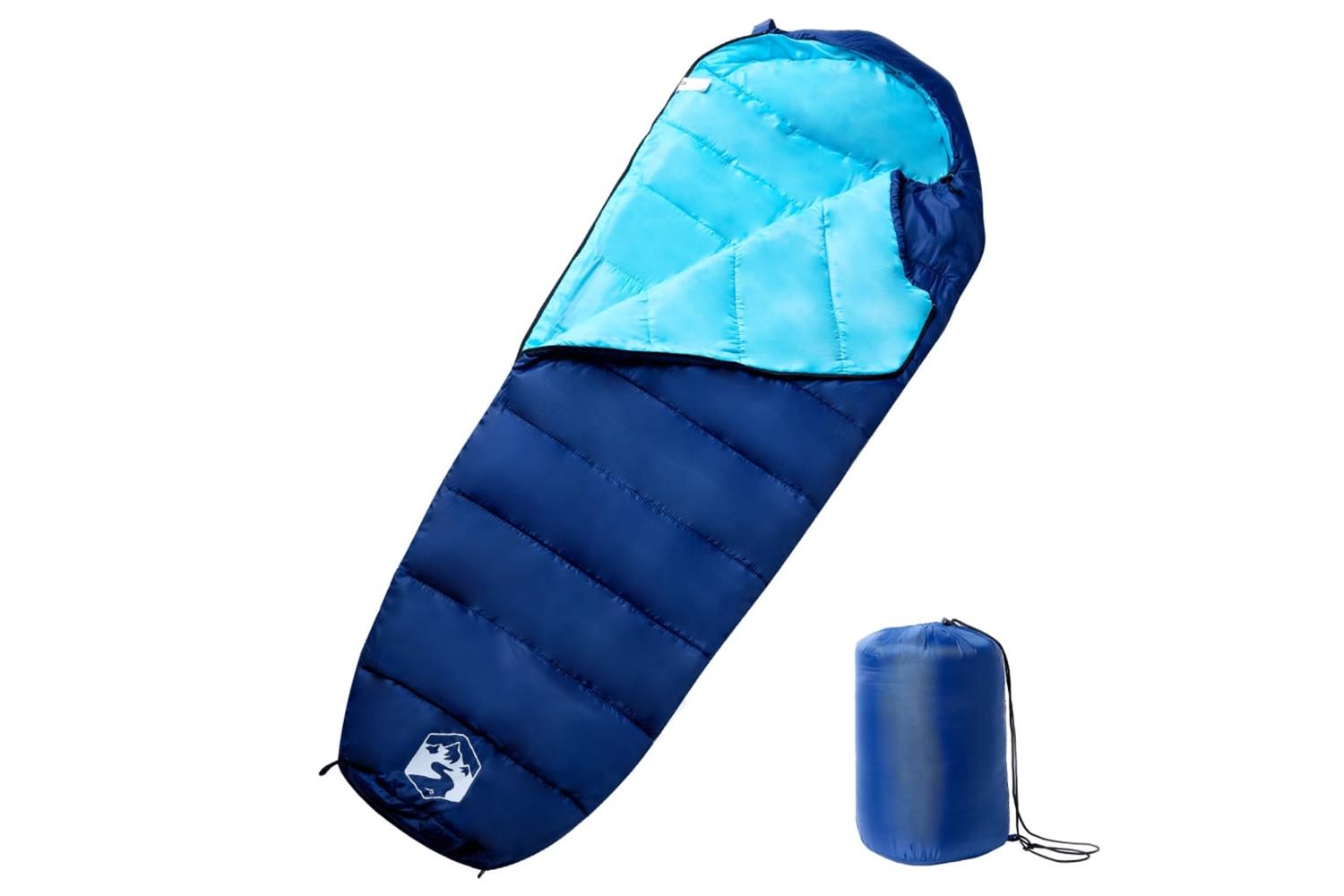 Vidaxl Mummy Sleeping Bag For Adults Camping 3 Seasons