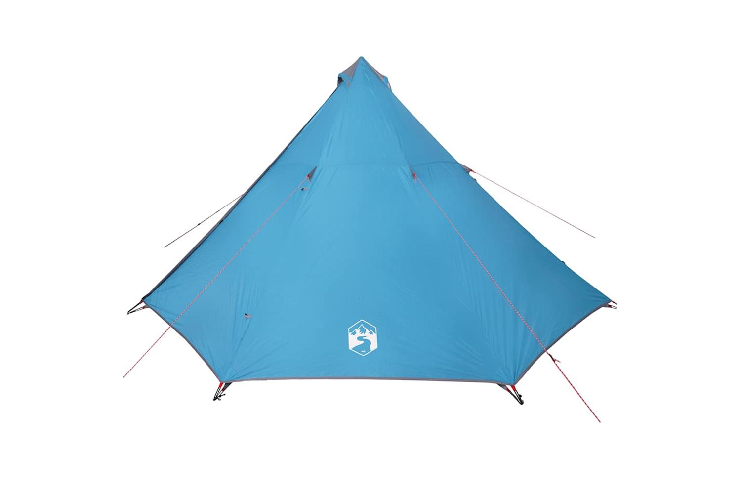 Vidaxl Camping Tent Dome 3-person Blue Quick Release