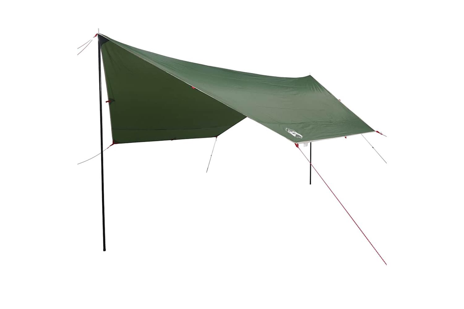 Vidaxl Camping Tarp Green 430x380x210 Cm Waterproof