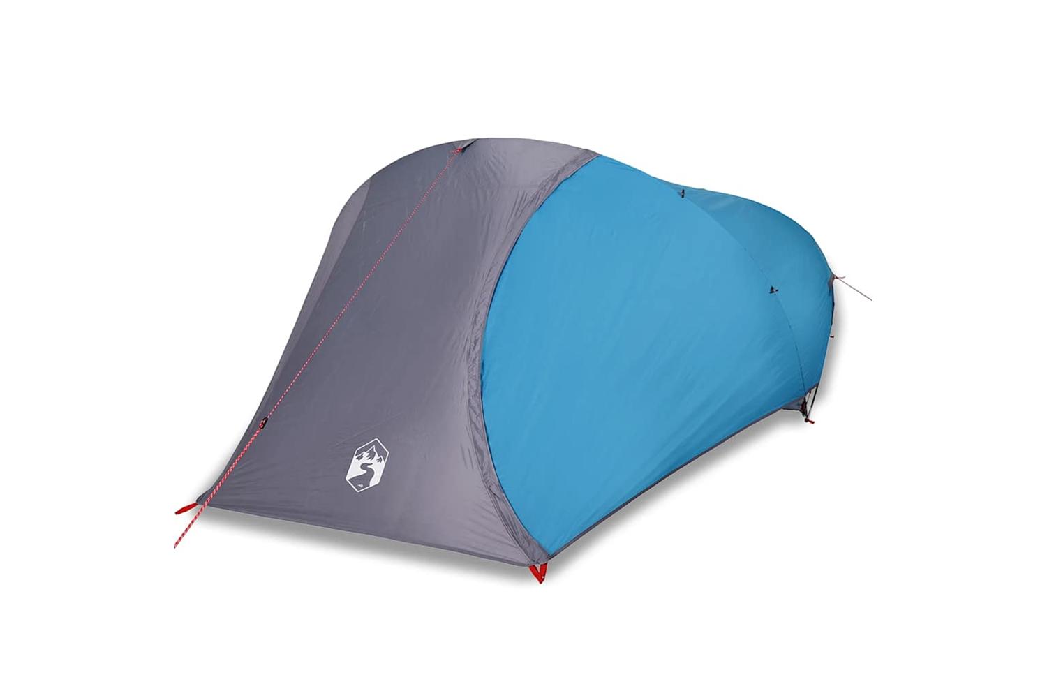 Vidaxl Camping Tent Dome 4-person Blue Waterproof