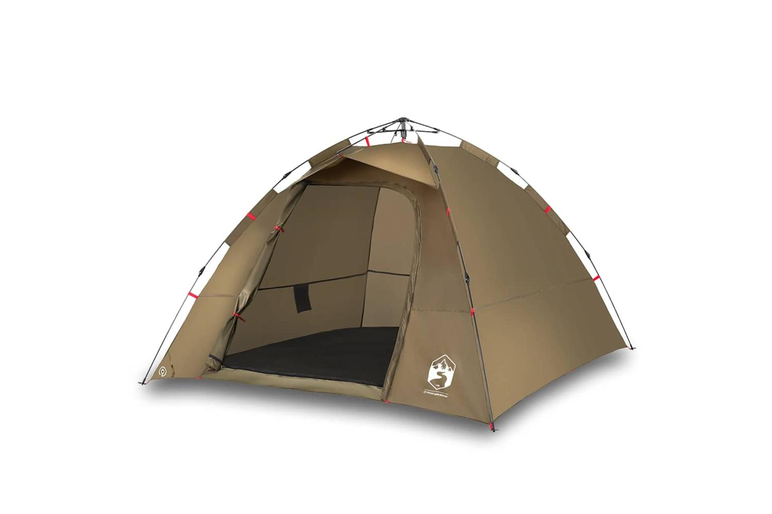 Vidaxl Fishing Tent 4-person Olive Green Quick Release