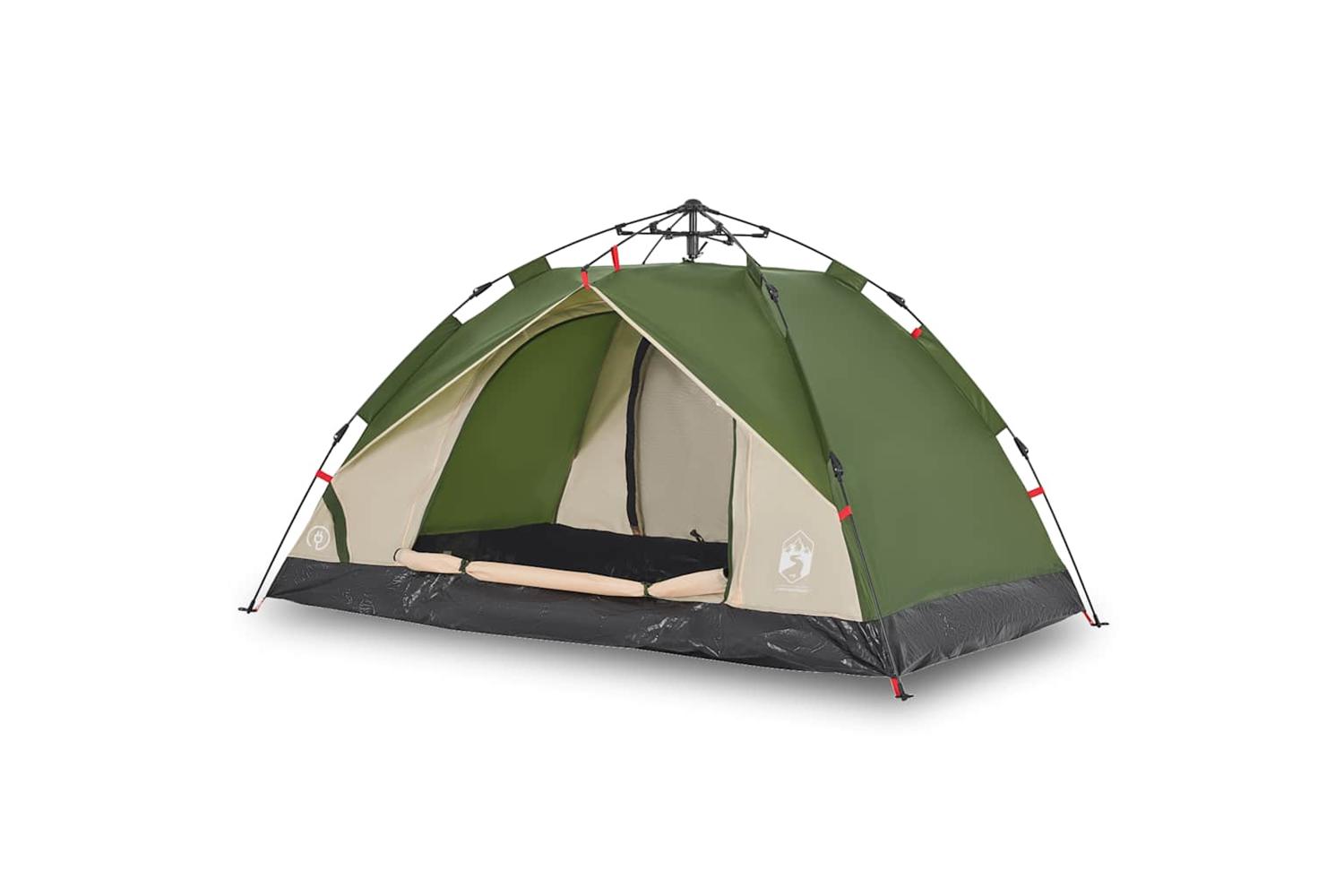 Vidaxl Camping Tent Dome 2-person Green Quick Release