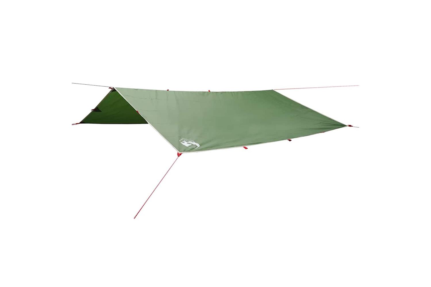 Vidaxl Camping Tarp Green 500x294 Cm Waterproof