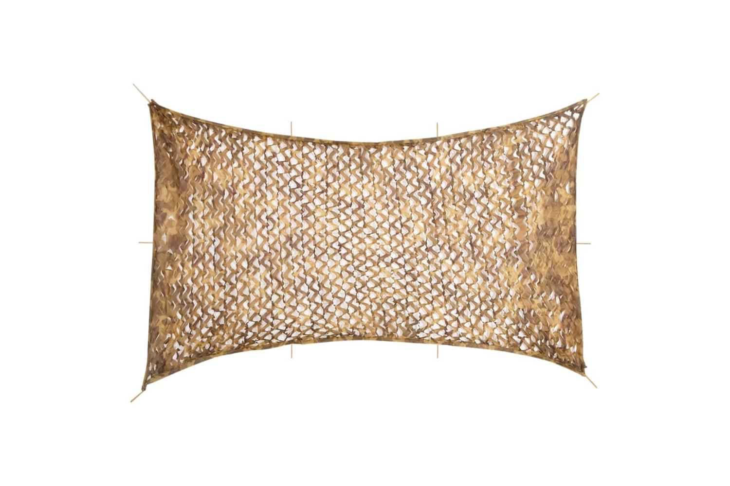 Vidaxl Camouflage Net With Storage Bag 600x414 Cm Sand