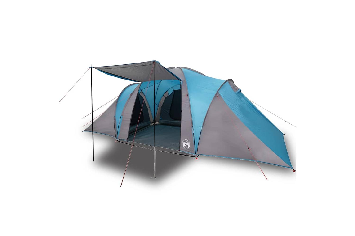 Vidaxl Camping Tent Dome 3-person Brown Waterproof