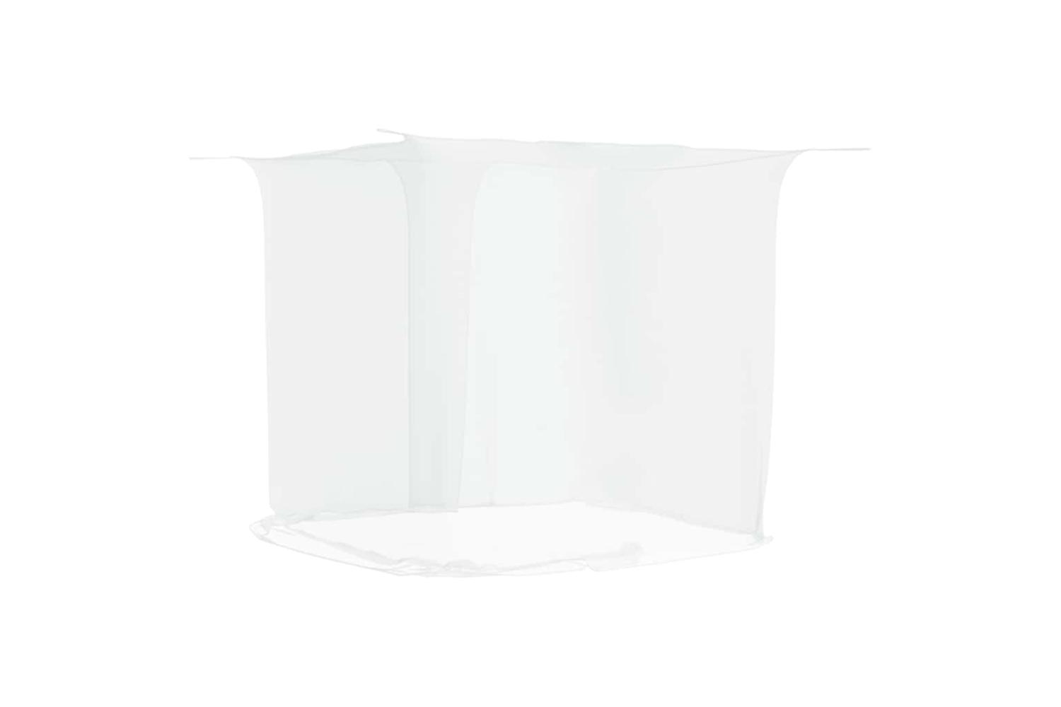 Vidaxl Hanging Mosquito Net 156 Mesh White 220x120x150 Cm