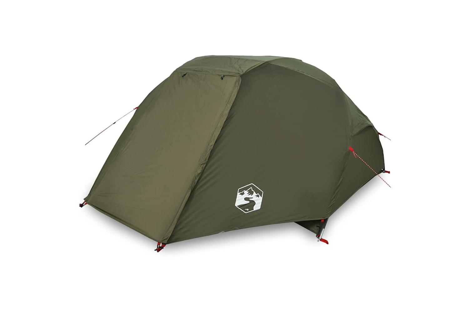 Vidaxl Fishing Tent 5-person Olive Green Waterproof