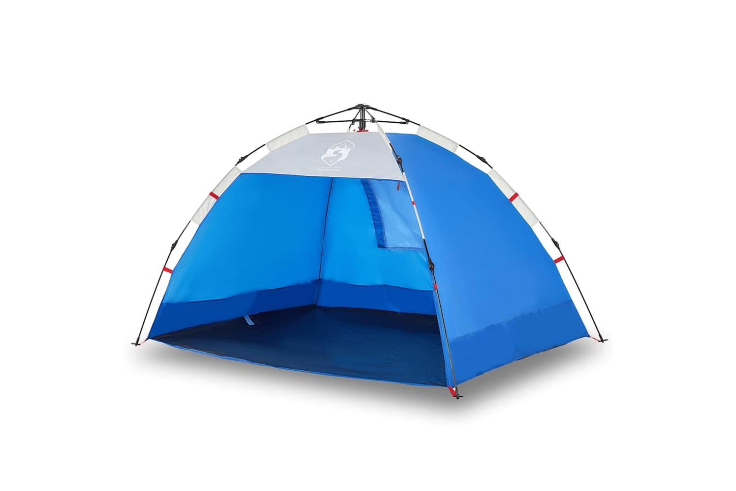 Vidaxl Beach Tent 2-person Azure Blue Quick Release Waterproof