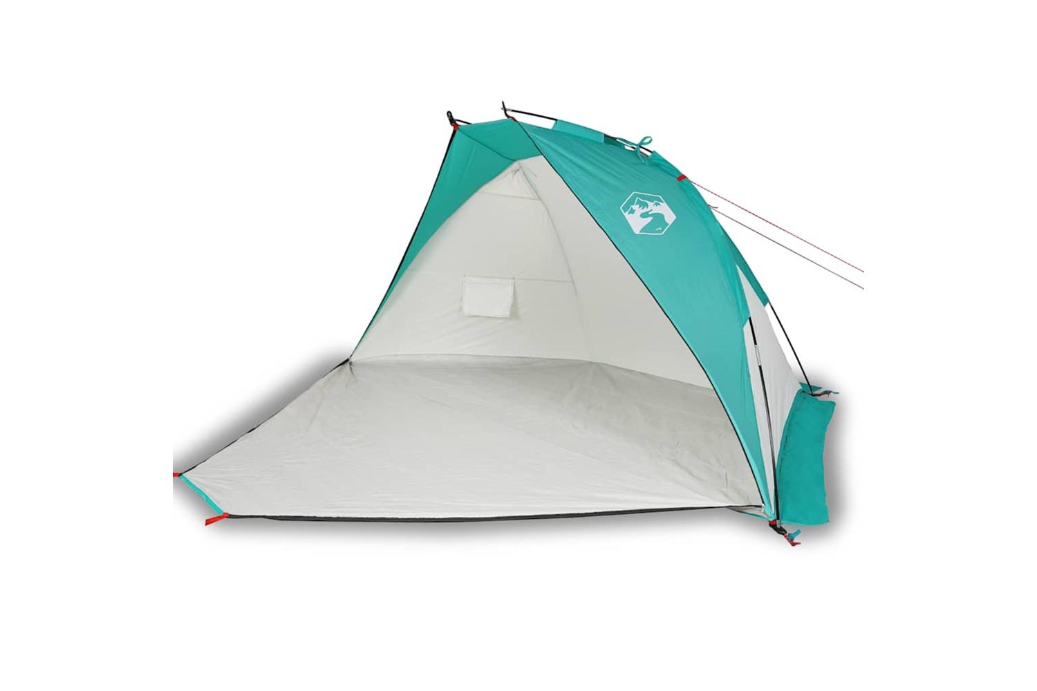 Vidaxl Beach Tent Sea Green 268x223x125 Cm 185t Polyester