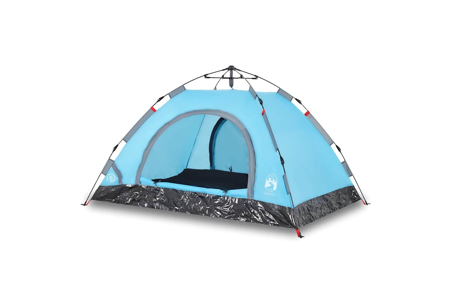 Vidaxl Camping Tent 2-person Blue Quick Release