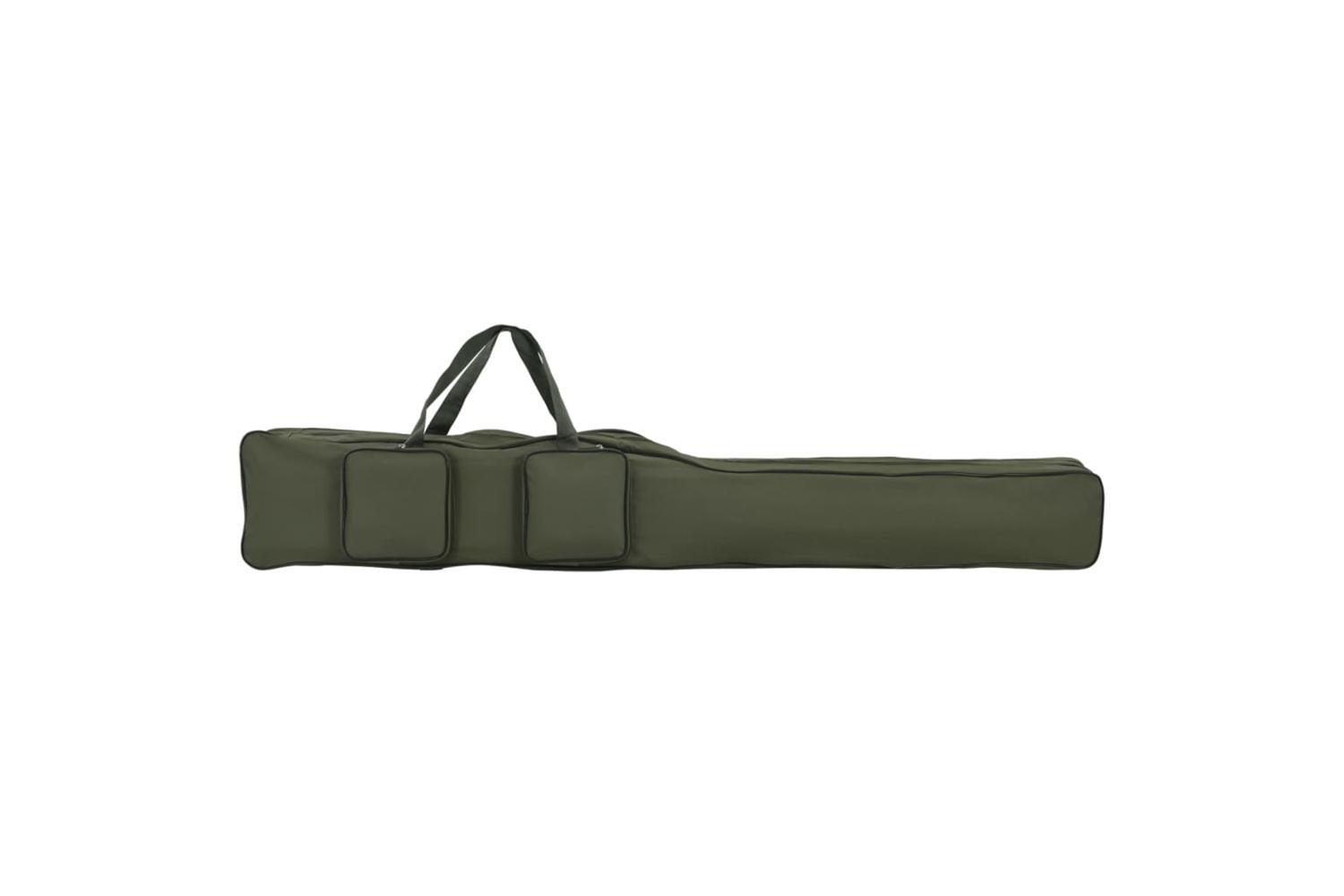 Vidaxl Fishing Rod Bag Dark Green 160 Cm Oxford Fabric