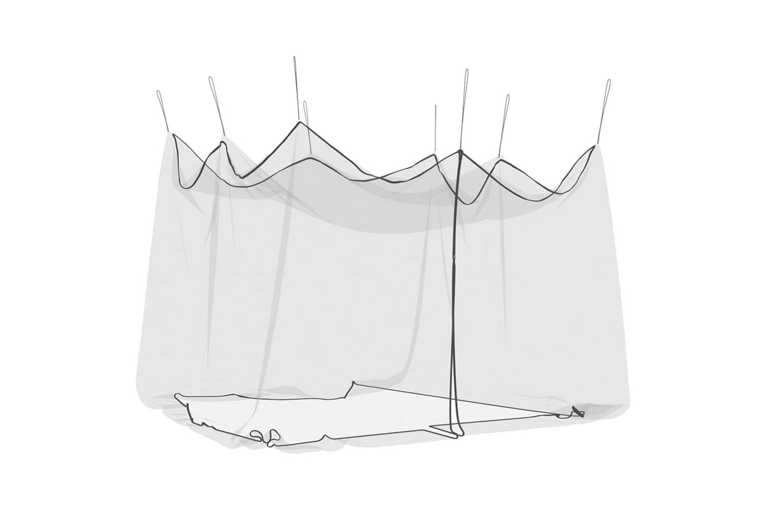 Vidaxl Mosquito Net For Outdoor 220 Mesh Black 300x300x250 Cm