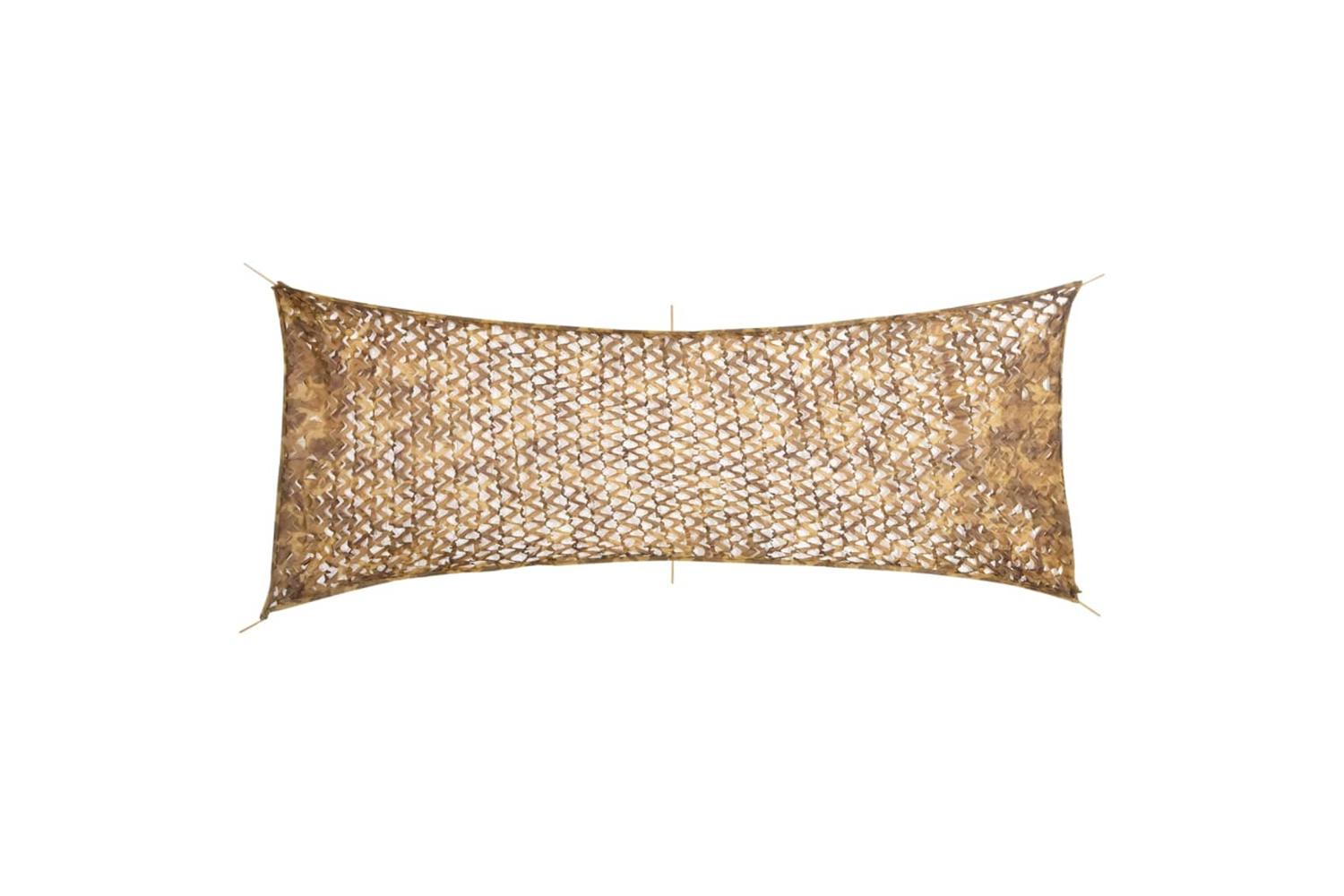 Vidaxl Camouflage Net With Storage Bag 525x205 Cm Sand