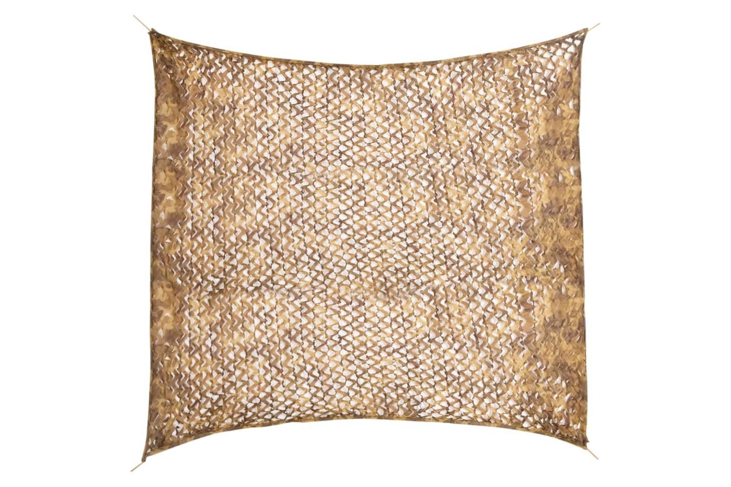 Vidaxl Camouflage Net With Storage Bag 316x296 Cm Sand