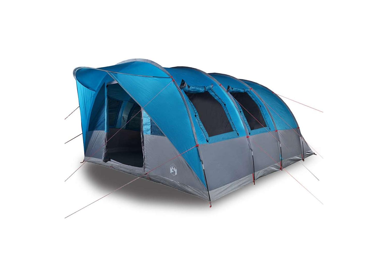 Vidaxl Camping Tent Tunnel 5-person Blue Waterproof
