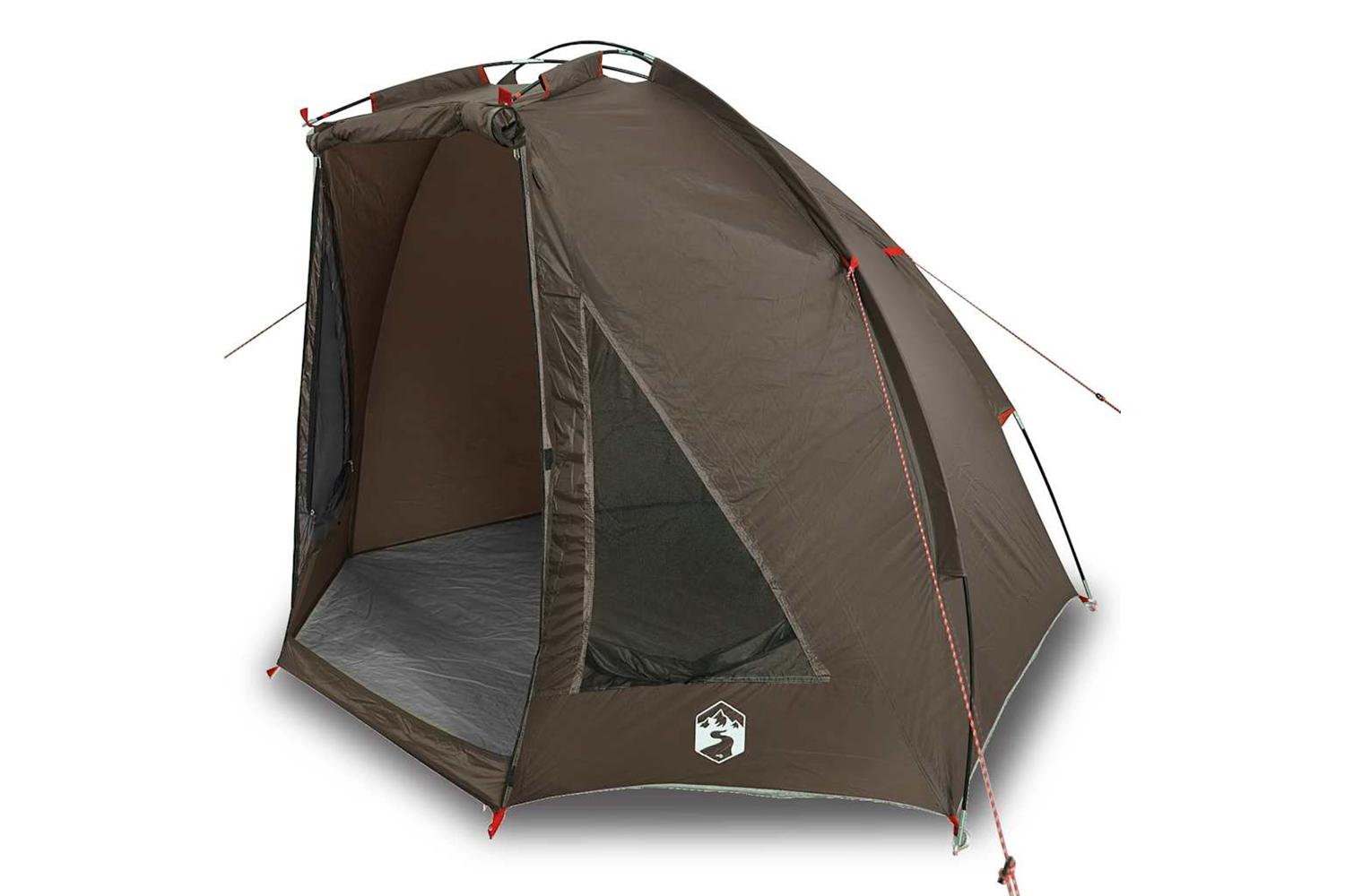 Vidaxl Fishing Tent Brown Waterproof