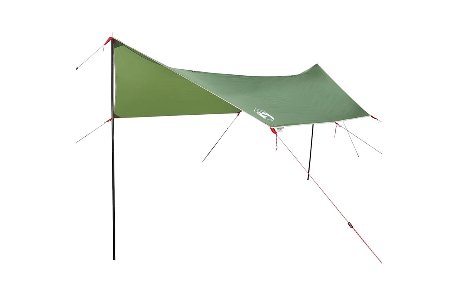 Vidaxl Car Tent Green Waterproof