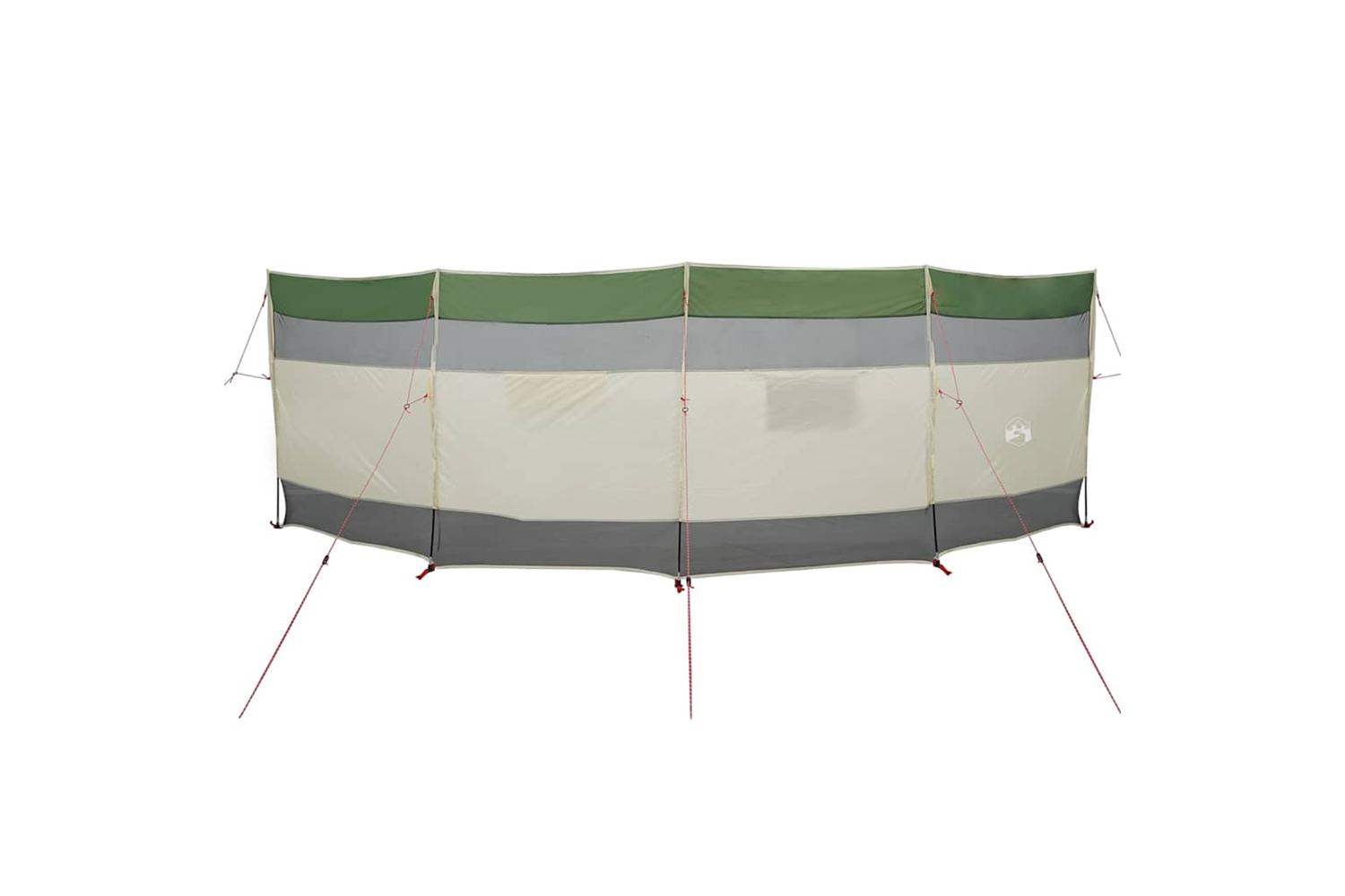Vidaxl Camping Windbreak Green 510x153 Cm Waterproof