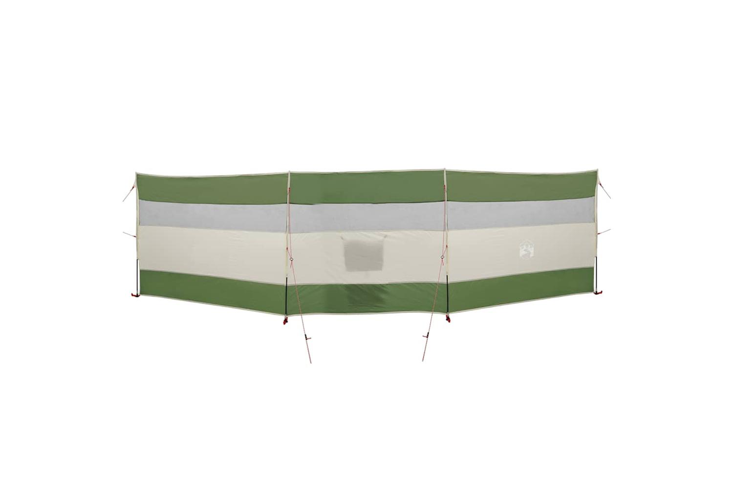 Vidaxl Camping Windbreak Green 508x130 Cm Waterproof