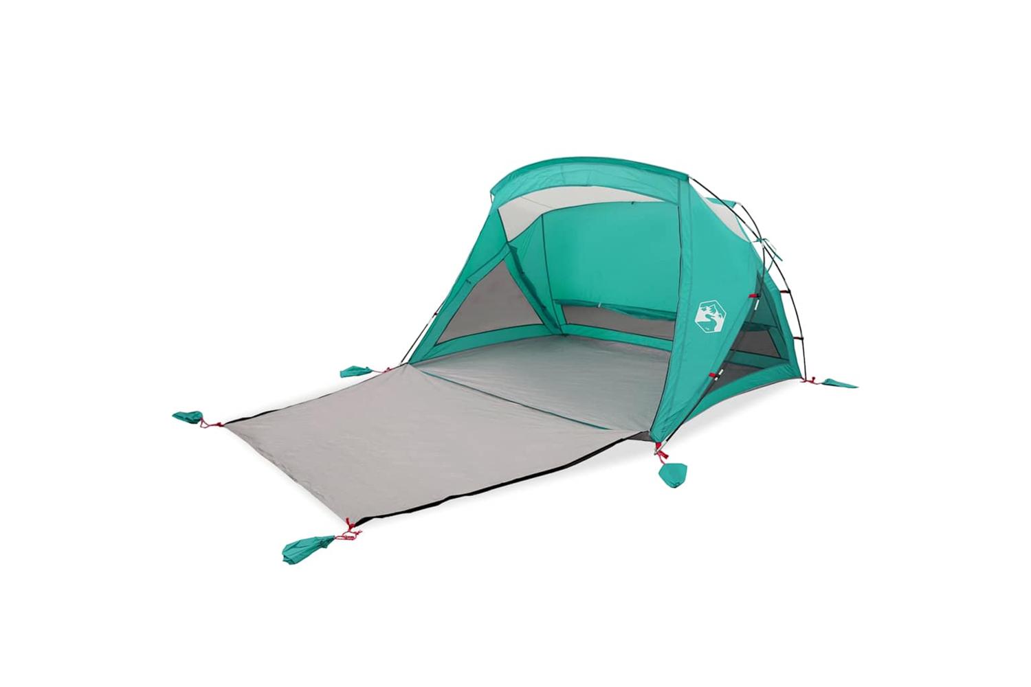 Vidaxl Beach Tent 2-person Sea Green Waterproof