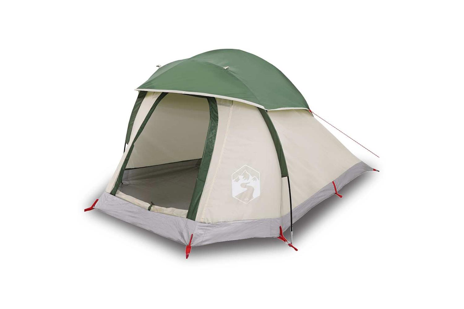Vidaxl Camping Tent Dome 1-person Green Waterproof