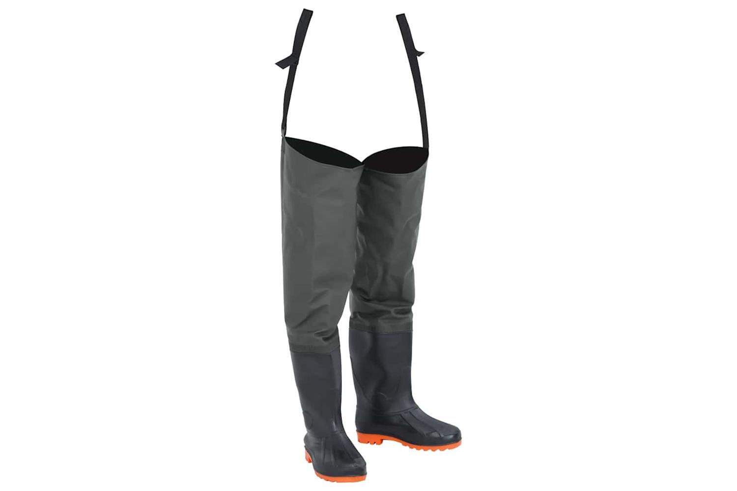 Vidaxl Hip Waders Dark Green Size 38