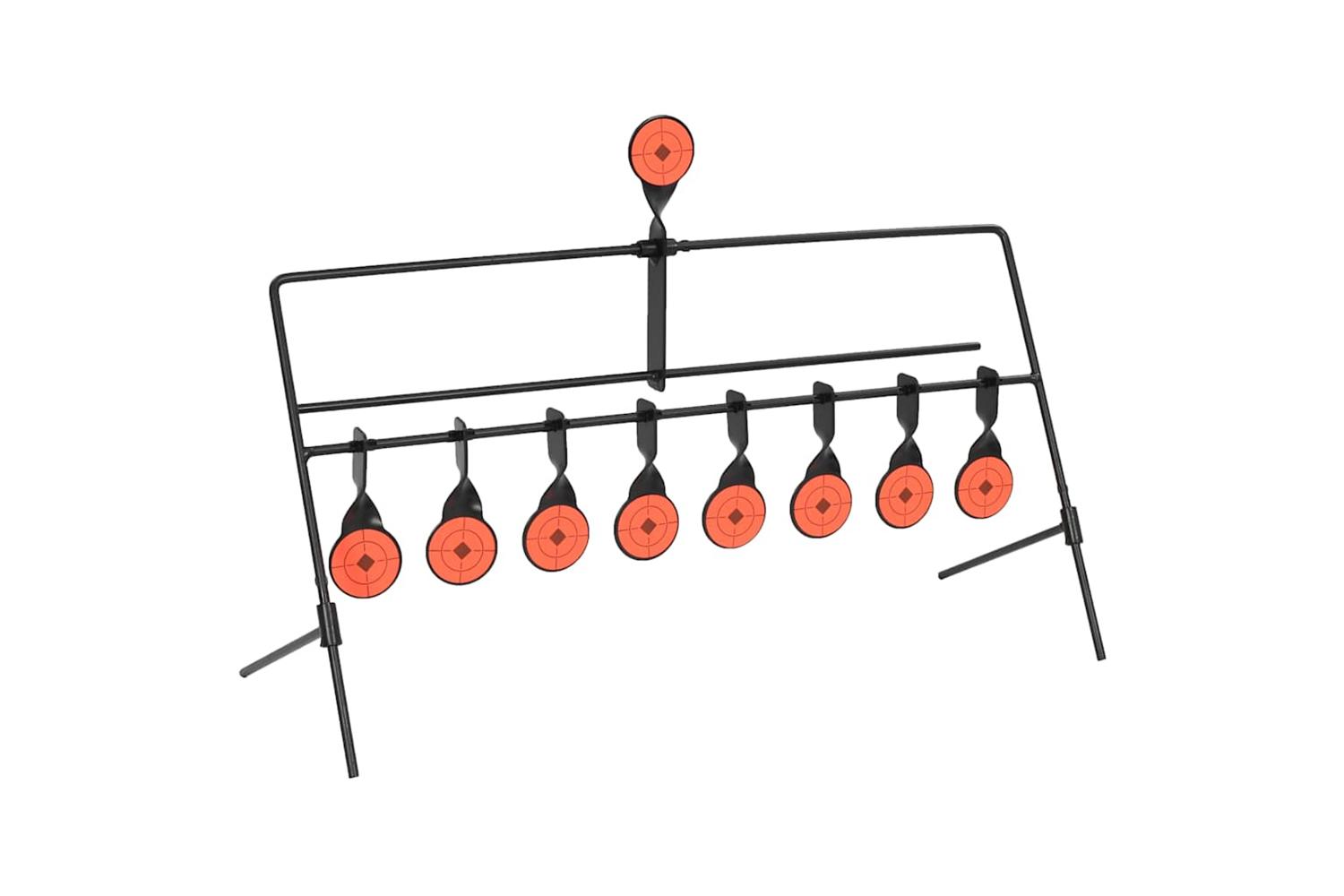 Vidaxl Auto Reset Rotating Shooting Target With 8 + 1 Targets