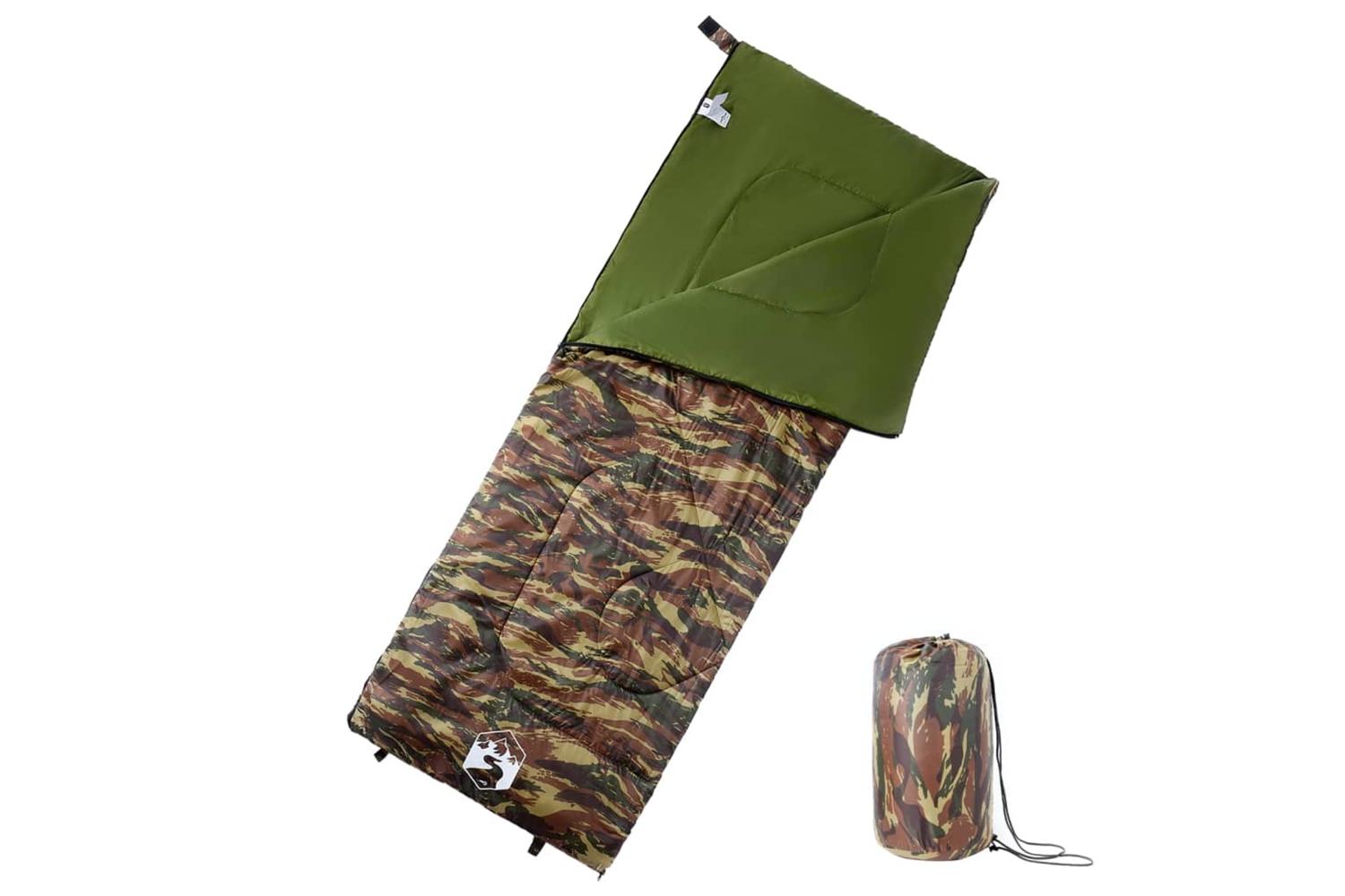 Vidaxl Sleeping Bag For Adults Camping 3 Seasons