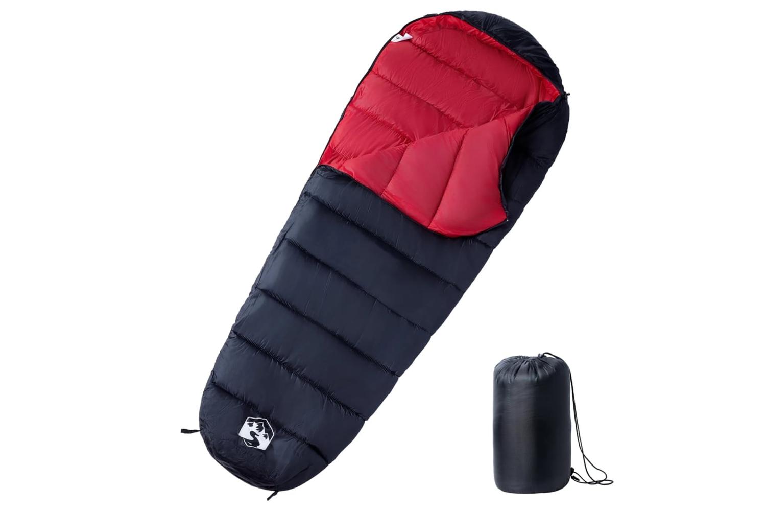 Vidaxl Mummy Sleeping Bag For Adults Camping 3 Seasons
