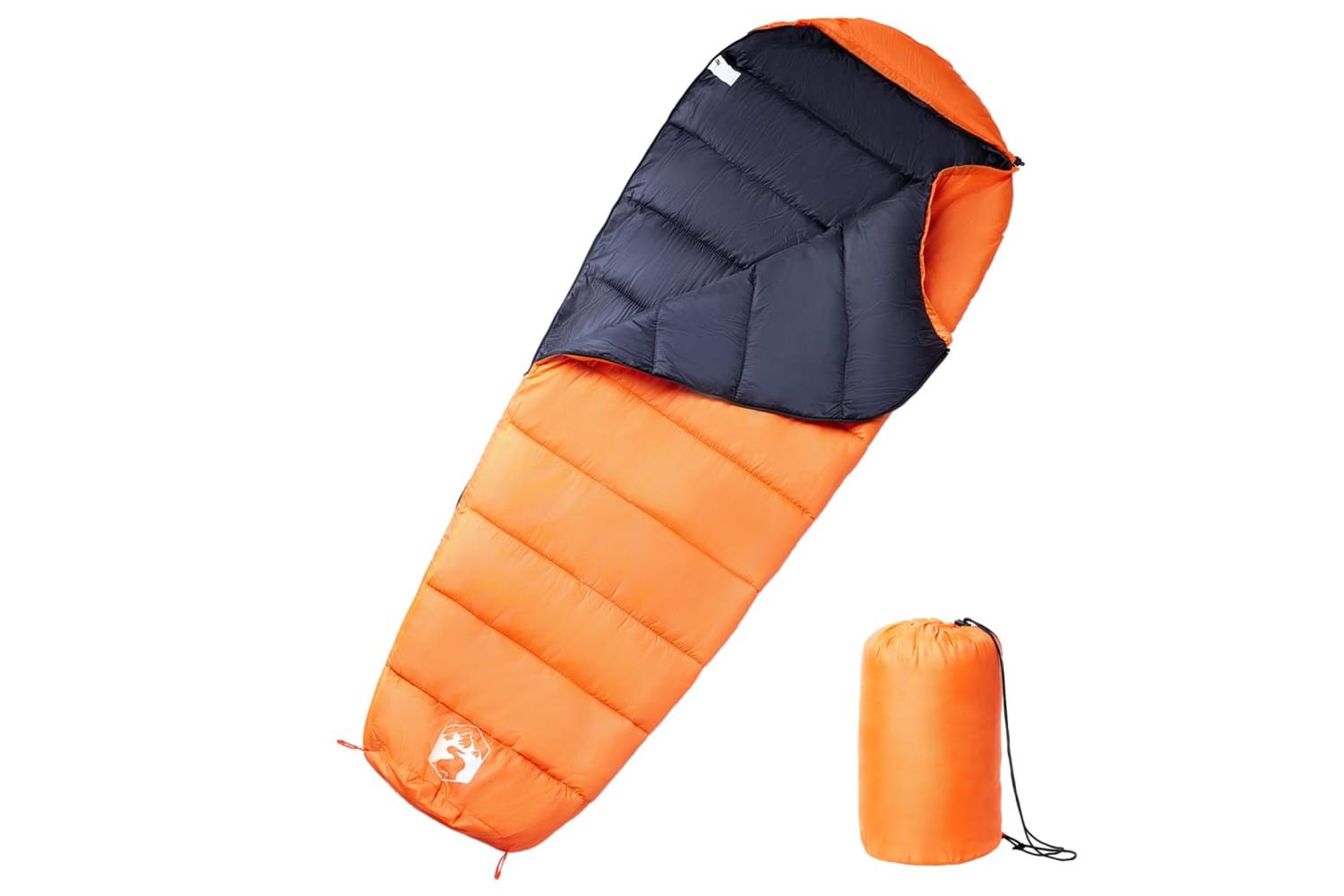 Vidaxl Mummy Sleeping Bag For Adults Camping 3 Seasons