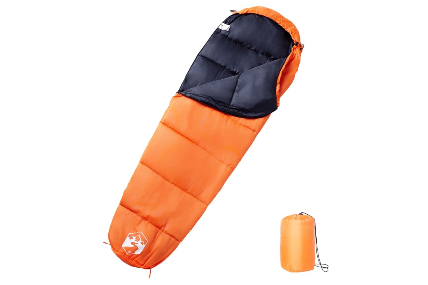 Vidaxl Mummy Sleeping Bag For Adults Camping 3 Seasons