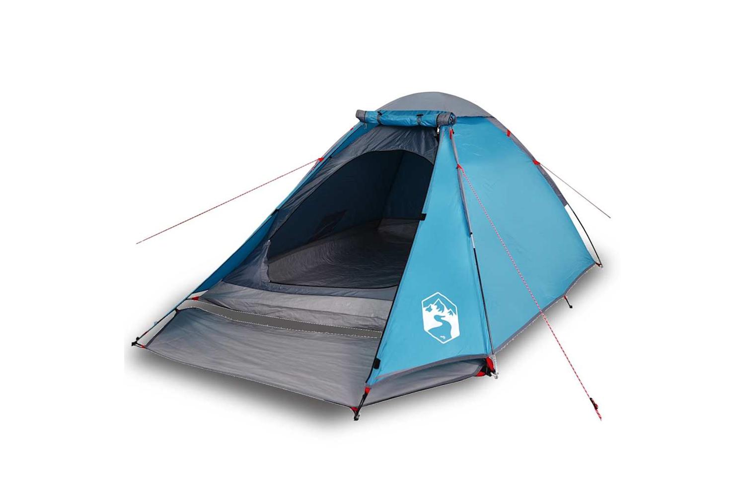 Vidaxl Camping Tent Dome 2-person Blue Waterproof