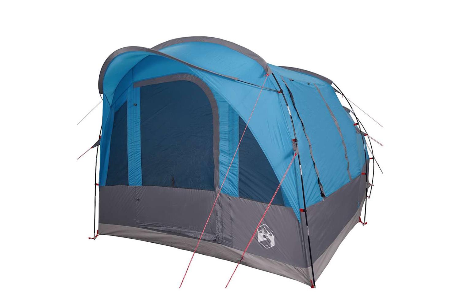 Vidaxl Camping Tent Tunnel 3-person Blue Waterproof