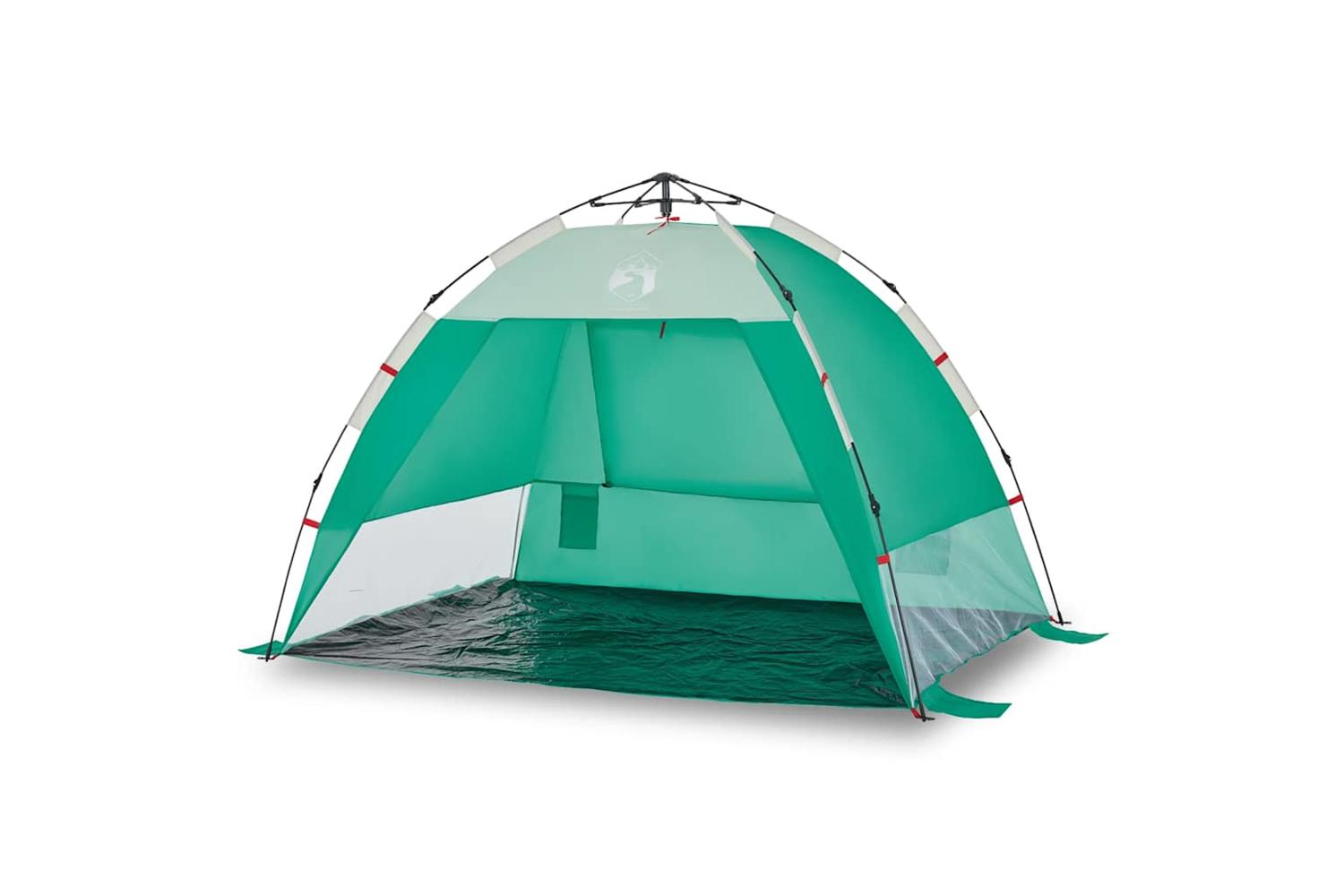 Vidaxl Beach Tent 2-person Sea Green Quick Release Waterproof
