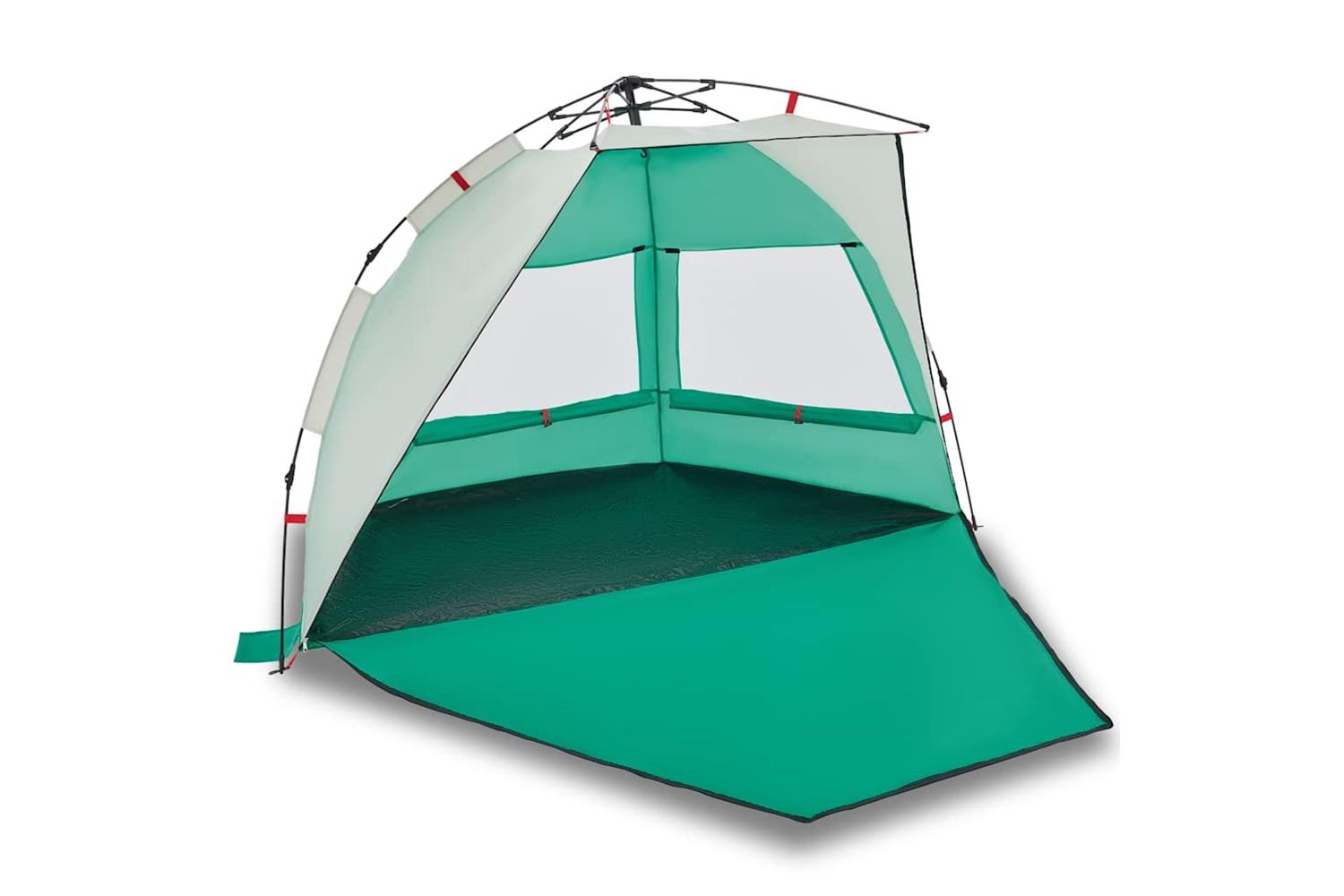 Vidaxl Beach Tent 2-person Sea Green Quick Release Waterproof