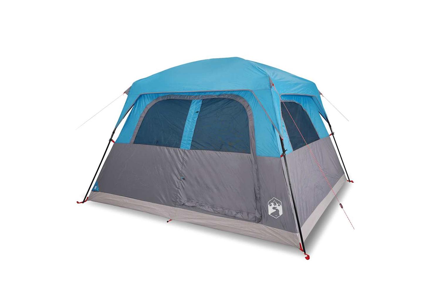 Vidaxl Camping Tent Dome 5-person Blue Quick Release