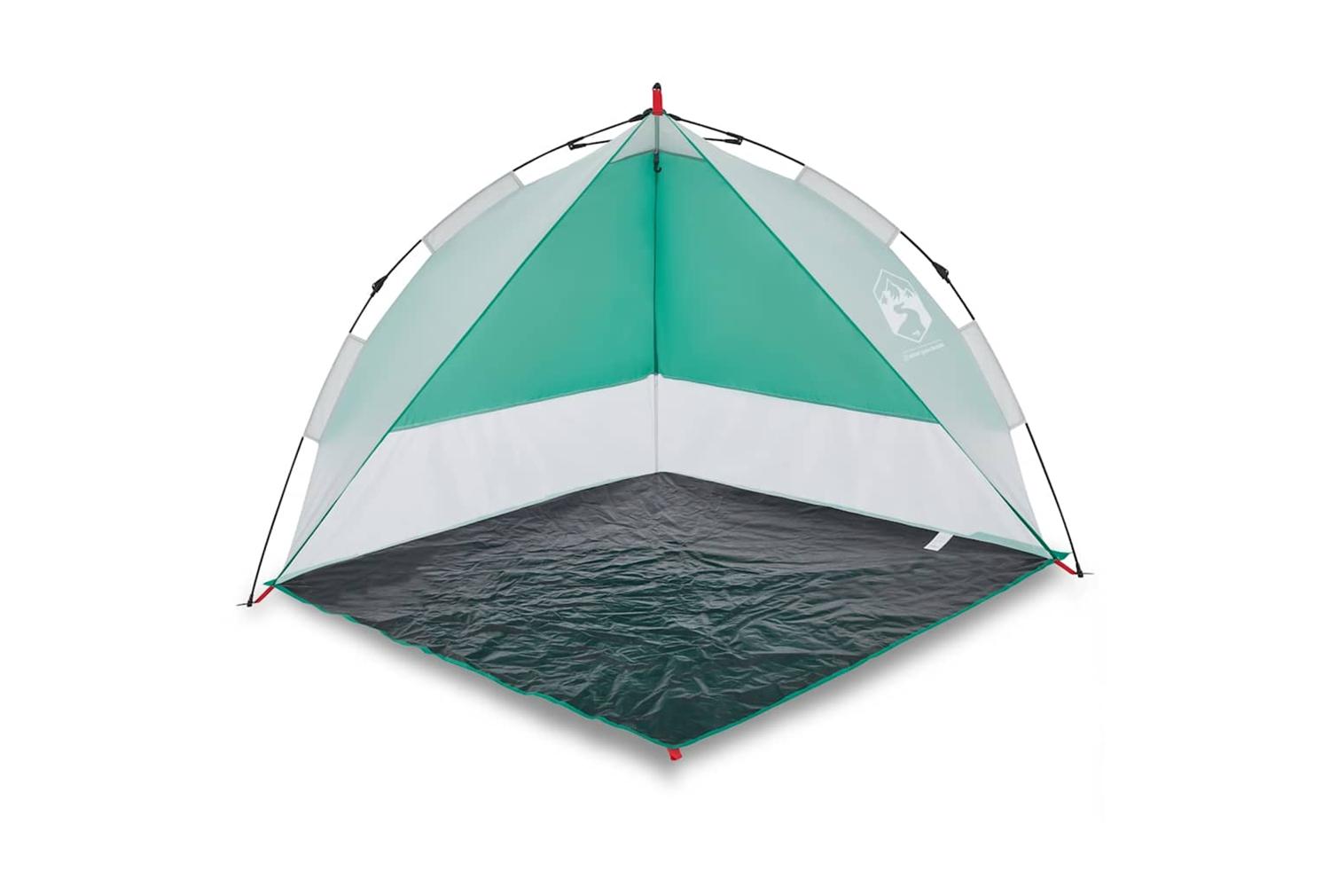Vidaxl Beach Tent Sea Green Quick Release Waterproof