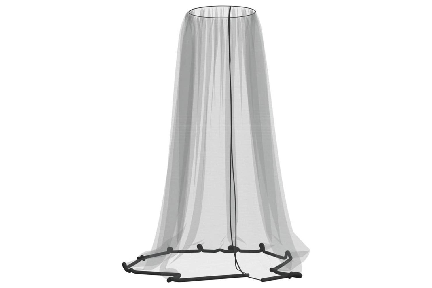 Vidaxl Mosquito Net For Umbrella 220 Mesh Black Î¦330x250 Cm