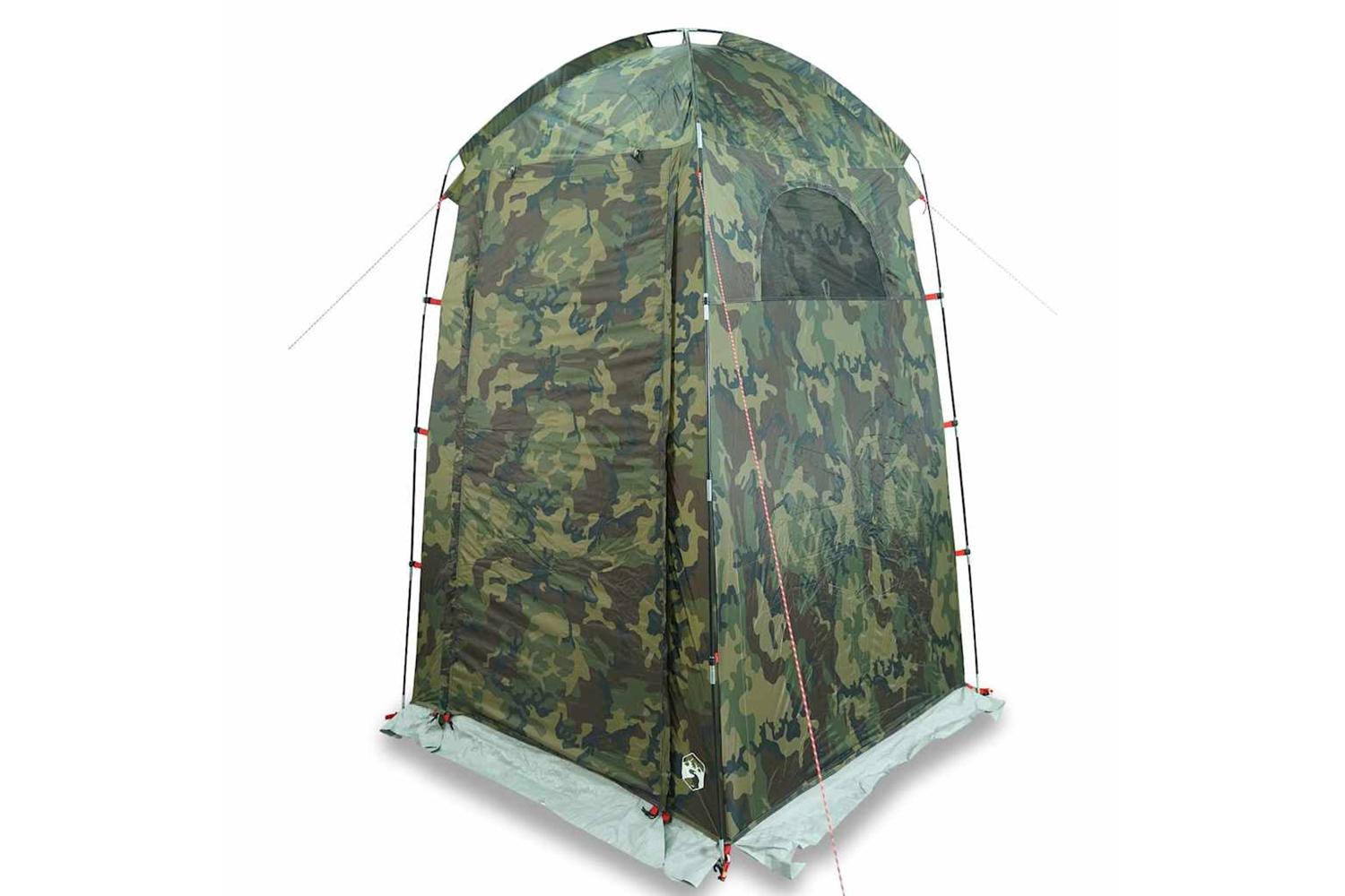 Vidaxl Shower Tent Camouflage Waterproof