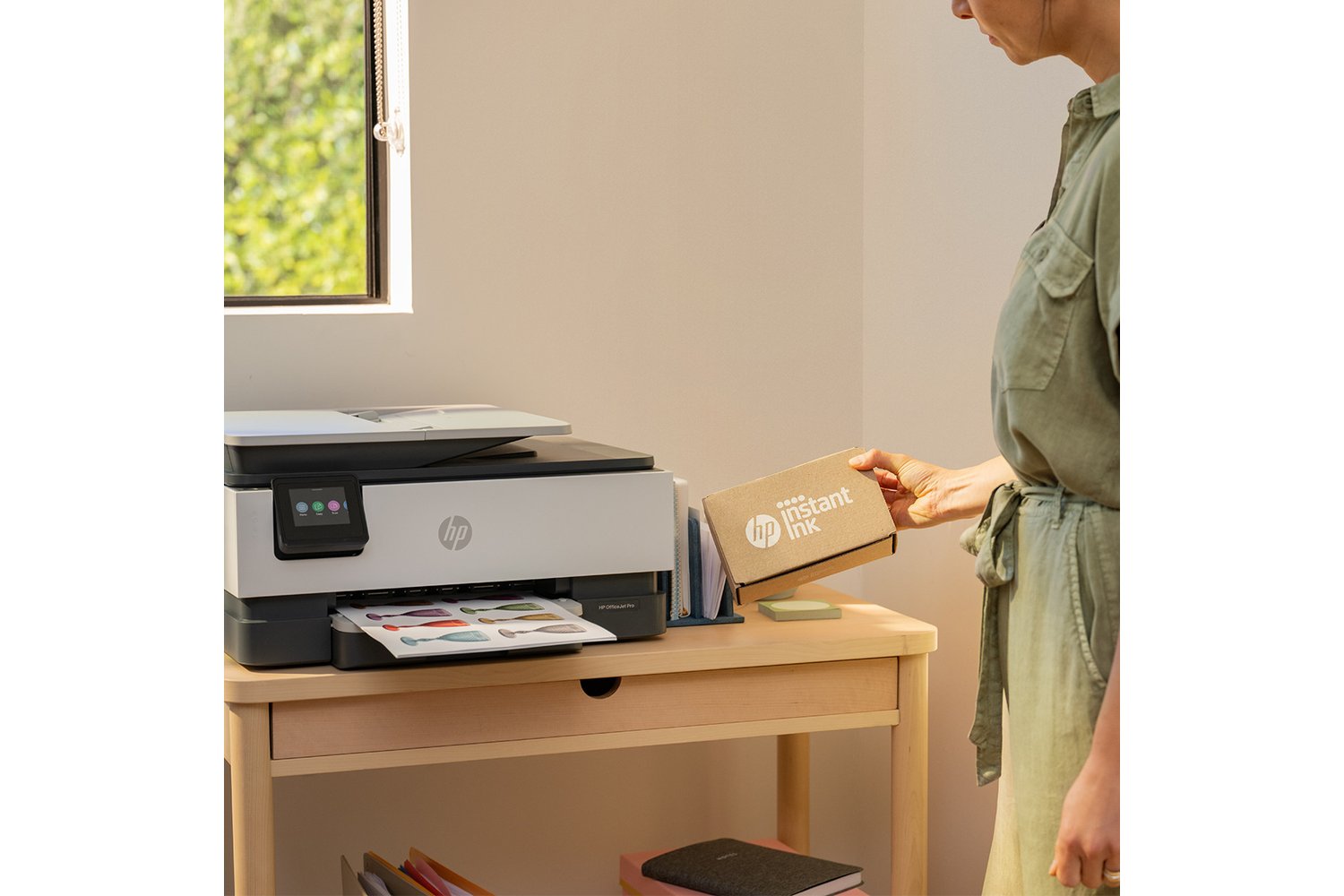 HP OfficeJet Pro 8122e All-in-One Printer | Light Cement