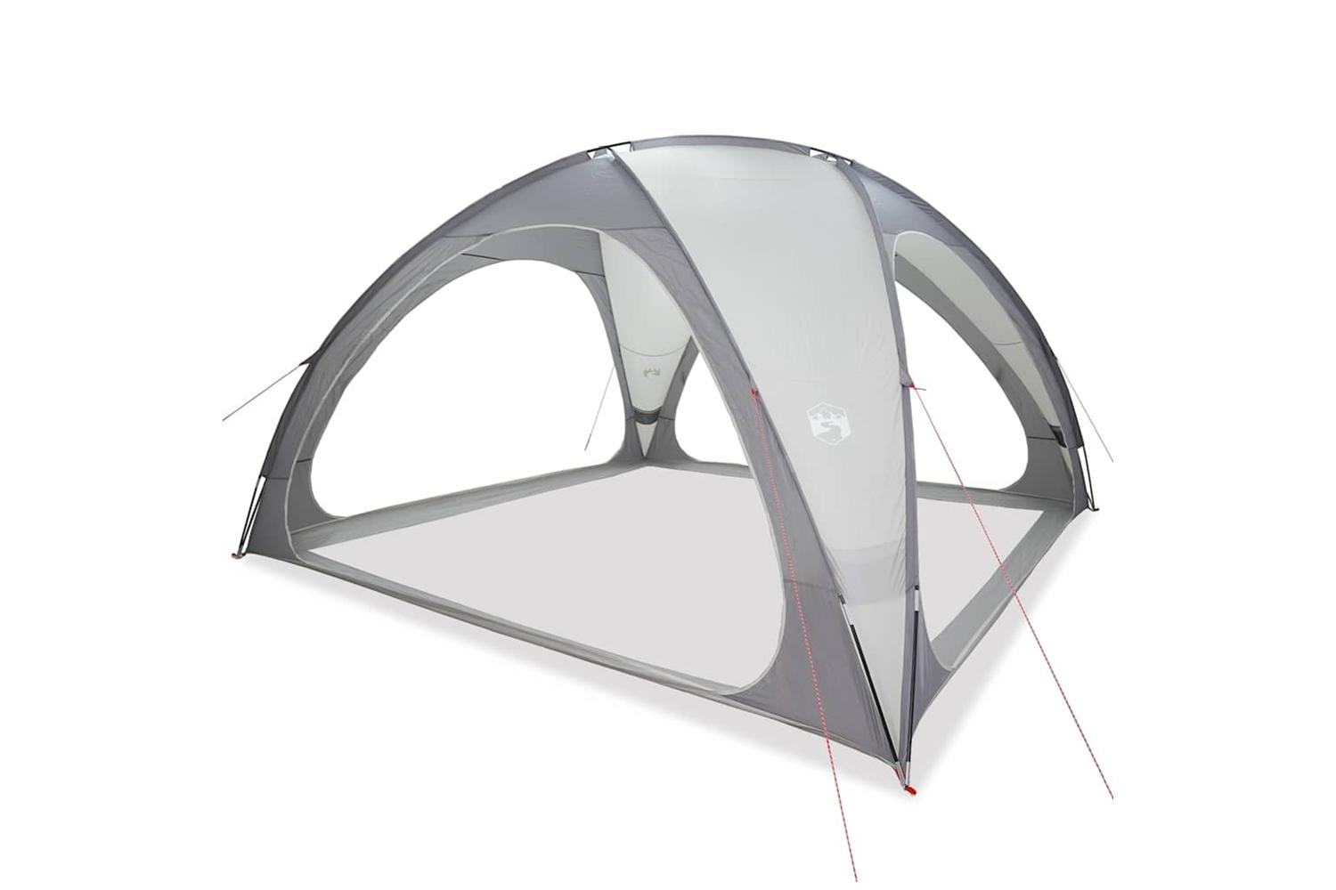 Vidaxl Party Tent Grey Waterproof