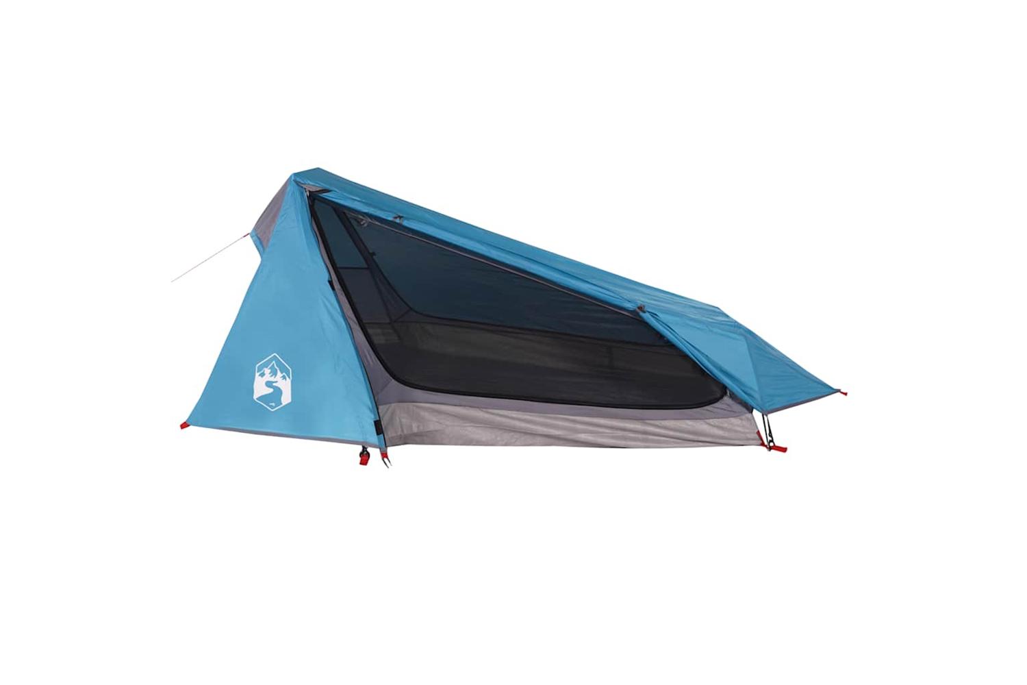 Vidaxl Camping Tent Tunnel 1-person Blue Waterproof