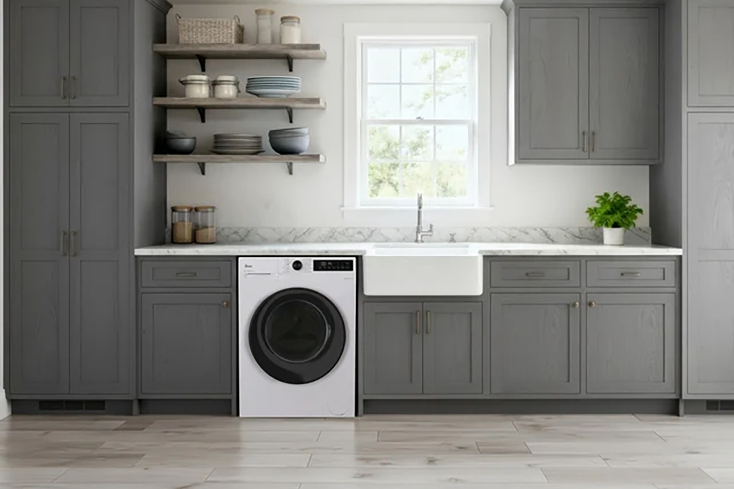 Hoover 10kg Washer / 6kg Dryer Freestanding Washer Dryer | HBWR4106B8-80