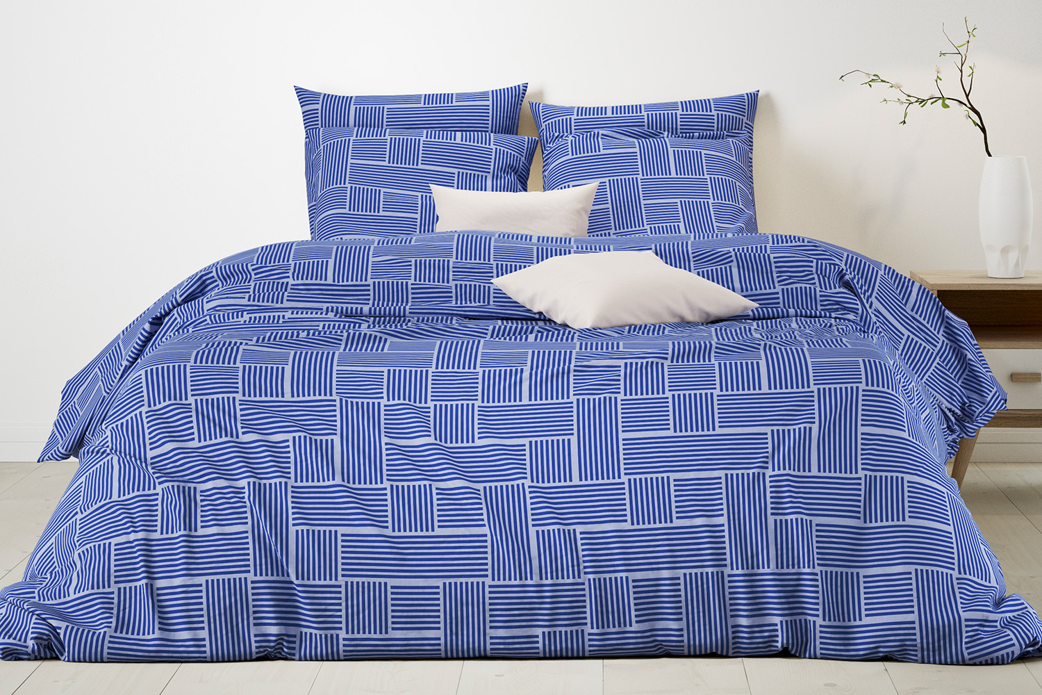 Mistral Home | Lobslom Duvet Cover Set | Navy | King